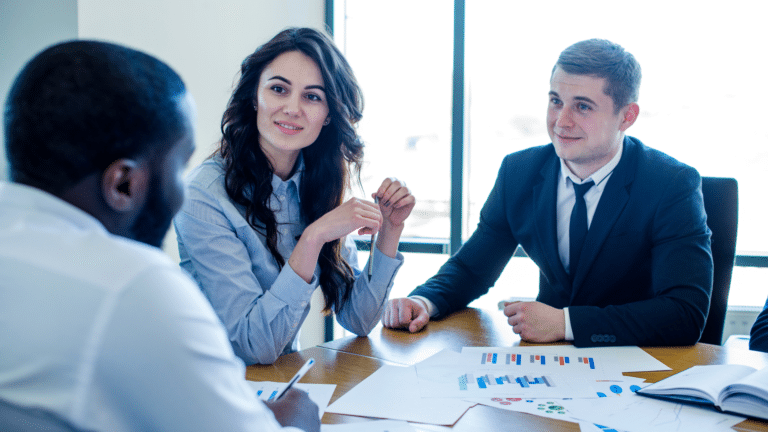 finance growth and money management illustration