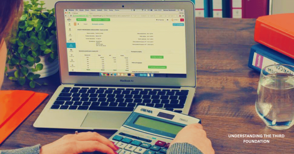 Personal finance planning desk explaining the third foundation in personal finance