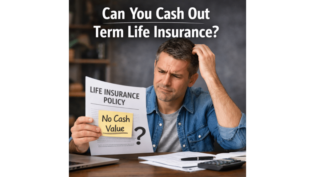 term life insurance no cash value explanation policy document review