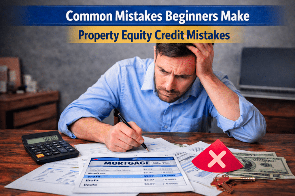 Common mistakes beginners make with investment property equity line of credit