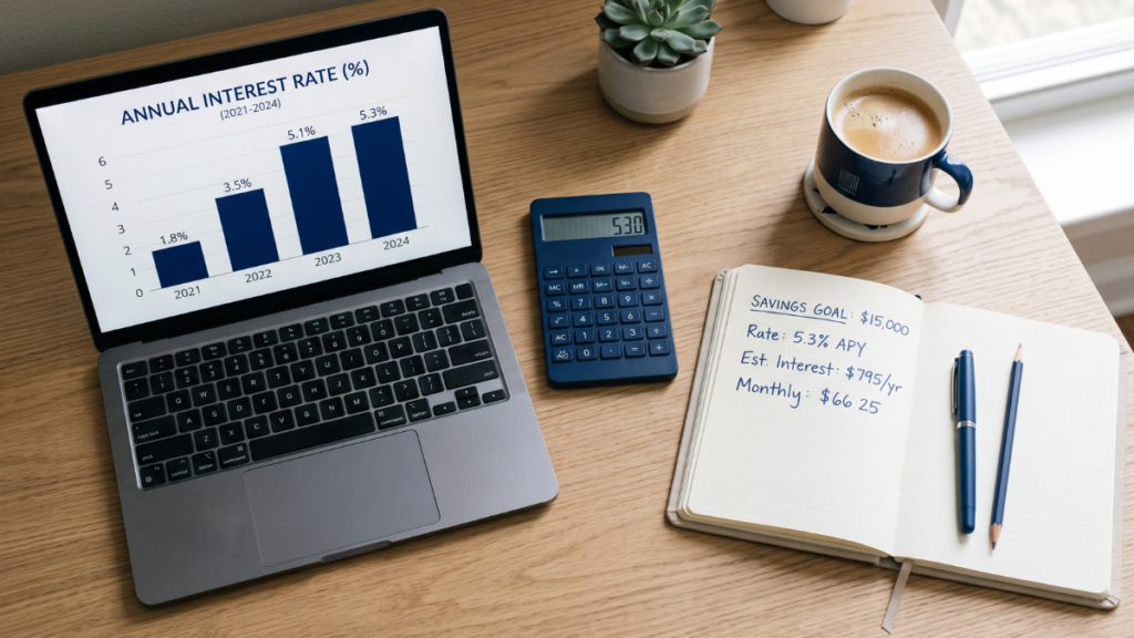 Stock Yards Bank savings rate compared to national average and high yield savings accounts 2026